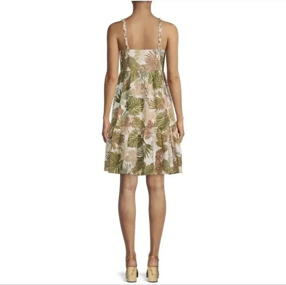 Beach Lunch Lounge Women’s Braided Strap Button Front Dress - Picture 2 of 10